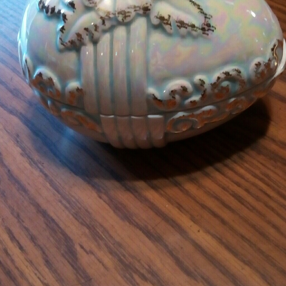 Ceramic egg dish - Picture 3 of 3